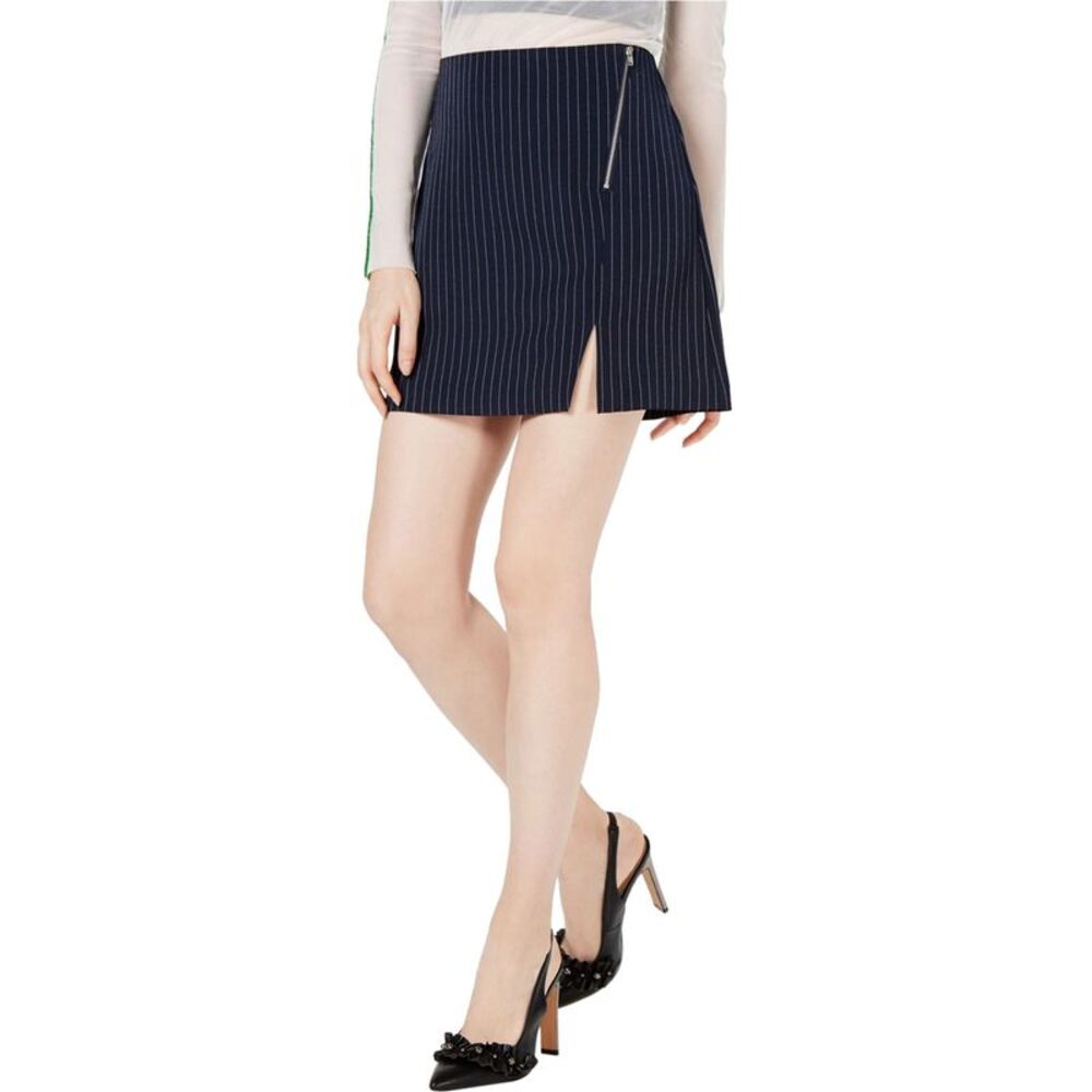 Project 28 Womens Pinstriped Mini Skirt, NWT